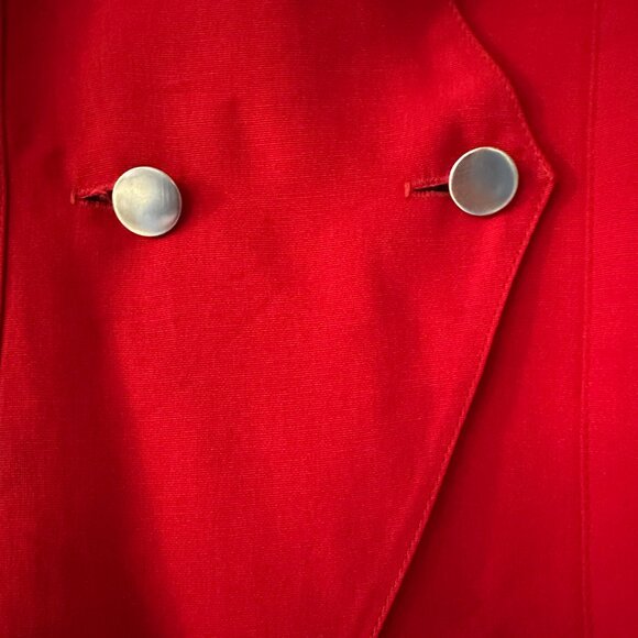 Red Blazer - perfect for Valentine's Day!  Size M - Picture 2 of 5